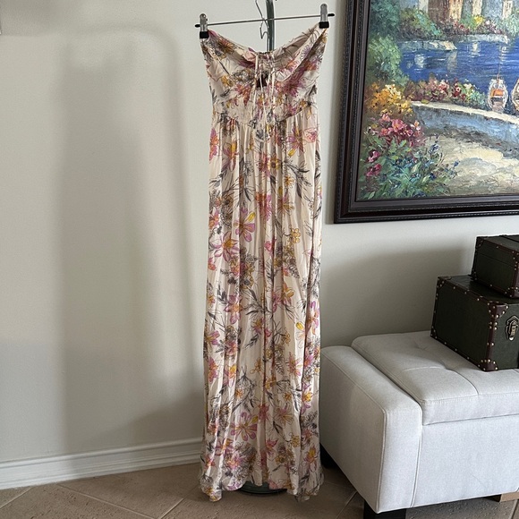 Free People One Step Ahead Maxi Dress In Ivory | REVOLVE - Picture 9 of 14